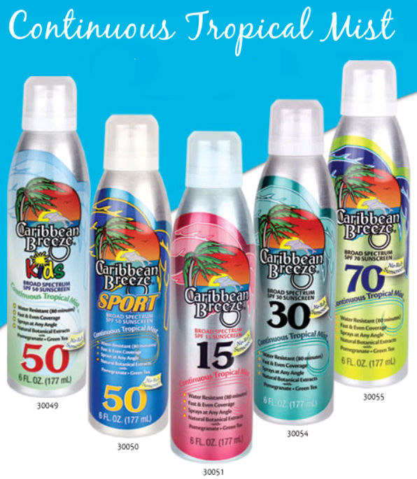 Caribbean Breeze Continuous Tropical Mist 