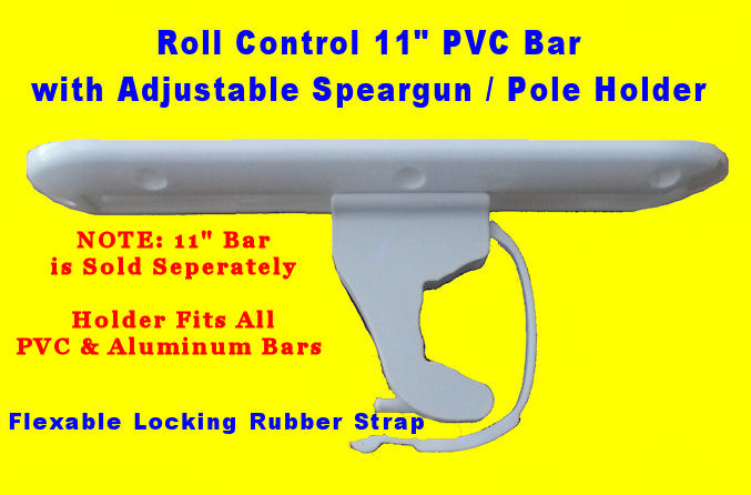Speargun Holder Roll Control Spear gun Scuba Dive Adjustable tank rack 
