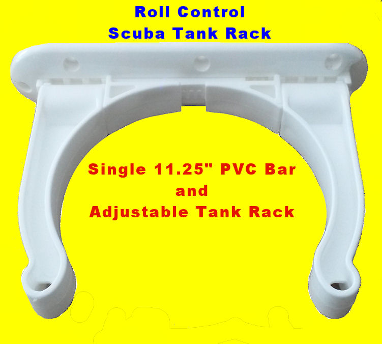 Roll Control End Cap Stop Kit Scuba Diving Tank Rack Holder Keeper Cylinder BK 