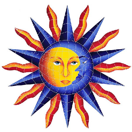 Mosaic Pool Medallions