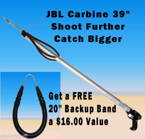 JBL D7 Carbine Speargun bands Spear gun fish catch shoot spearfishing tips  - Spearguns 